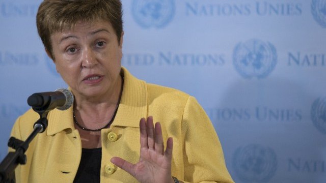 <p>
	Кристалина Георгиева. <em>Снимка: архив Ройтерс</em></p>
