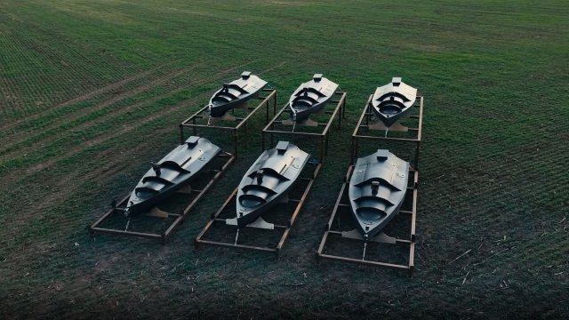 Украйна представи за първи път своя военноморски дрон