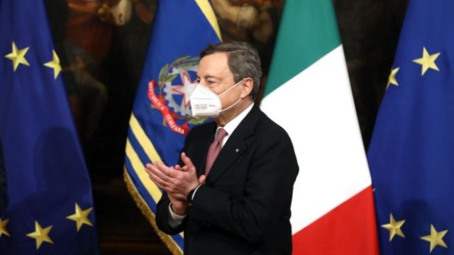 <p>
	Премиерът на Италия Марио Драги. <em>Снимка: Alessia Pierdomenico/Bloomberg</em></p>
