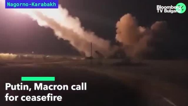 И Путин, и Макрон искат спиране на сраженията в Нагорни Карабах