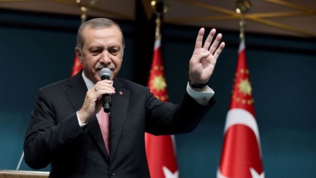 <p>
	Президентът на Турция Реджеп Тайип Ердоган. <em>Снимка: Архив Ройтерс</em></p>
