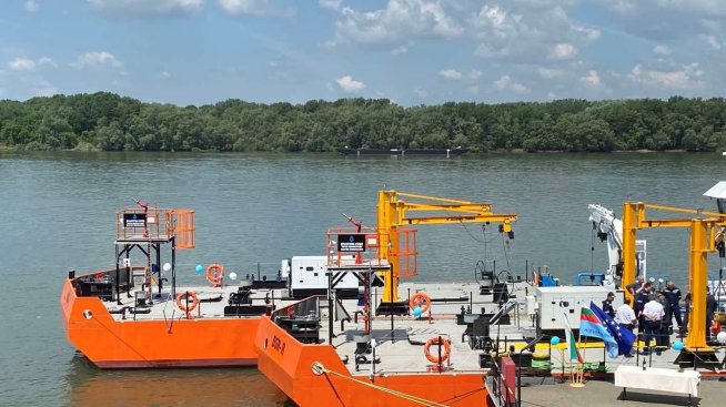 Корабоплаването по Дунав ще се улесни с нова драгажна техника