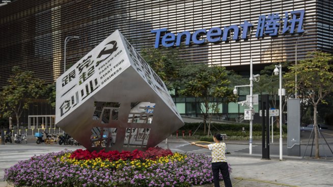 Цената на акциите на Tencent е скочила почти двойно от октомври насам