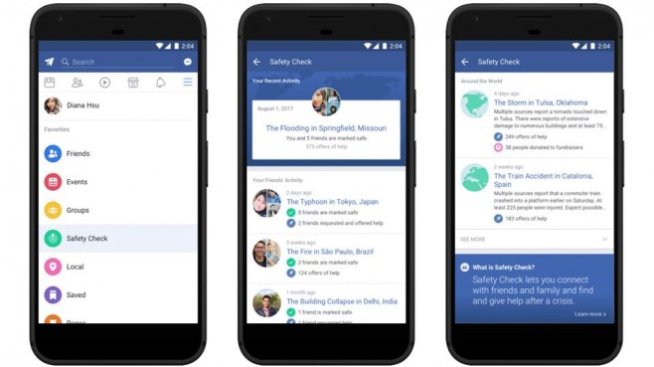 Функцията "Safety Check" става постоянна във Facebook
