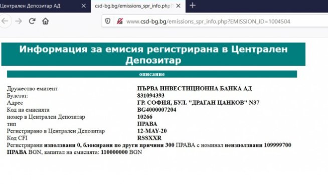 Сряда е денят на истината за сегашното състояние на пазара 
