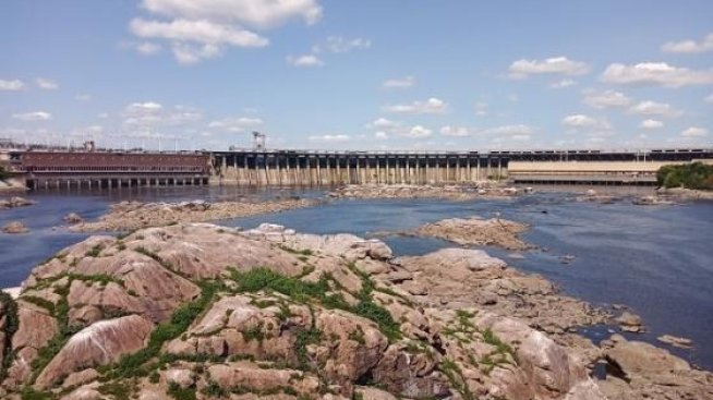 Работата на водната каскада по р. Днепър е под заплаха