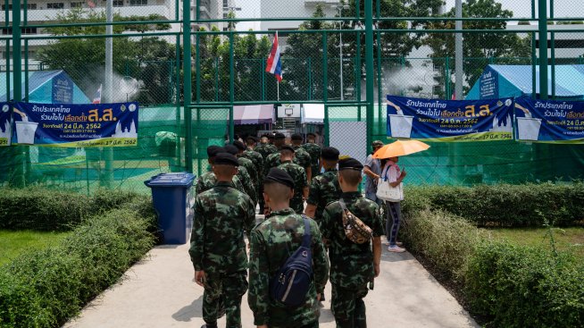 Какво е съотношението на силите между армиите на Тайланд и Камбоджа