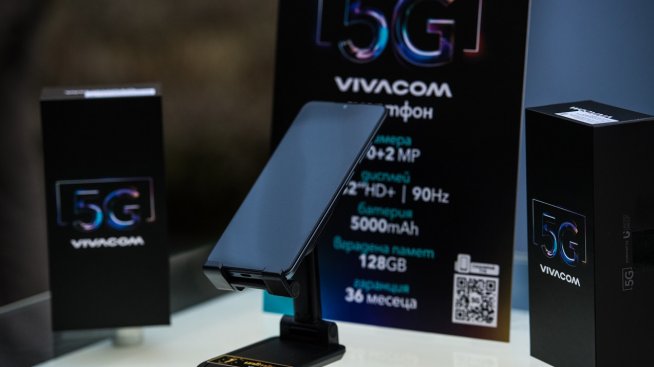 Vivacom представи първия си 5G смартфон 
