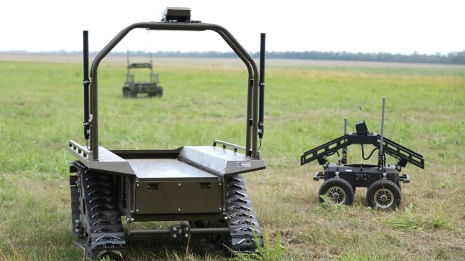 Роботите на фронта са новият гръбнак на логистиката в Украйна