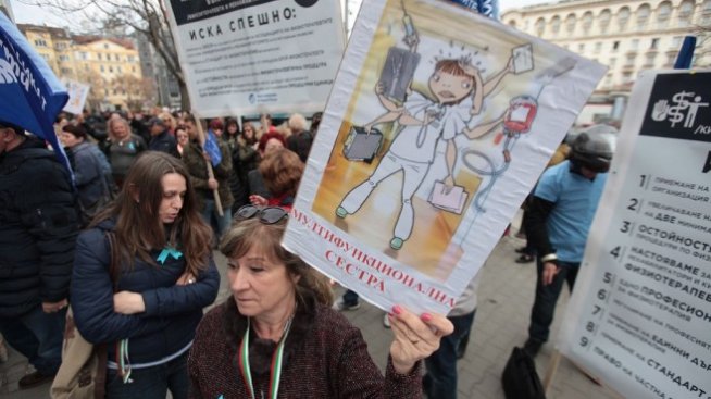 Медицинските сестри готвят нов протест на 11 септември