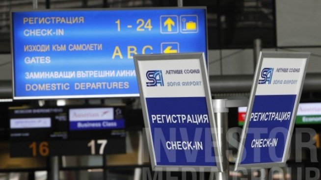 Близо 7% ръст на пътниците през януари отчете Летище София