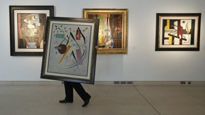 Картина на Кандински бе продадена на търг за 2,5 млн. евро