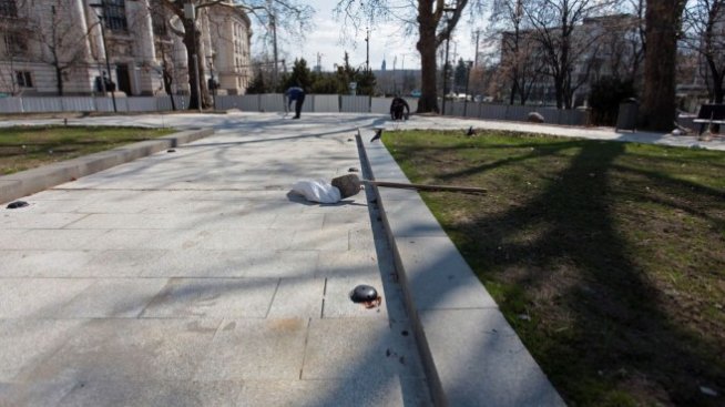 Фандъкова: Засега няма да плащаме за ремонта около площад "Александър Невски"