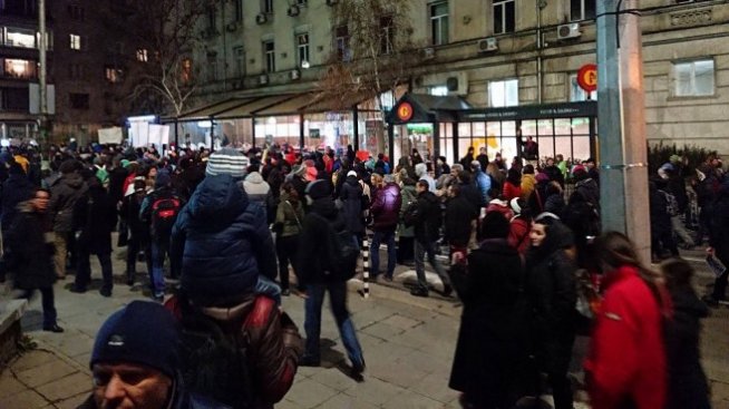 Вълна от протести заля София