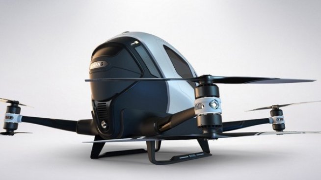 Ehang показа първия безпилотен пътнически самолет