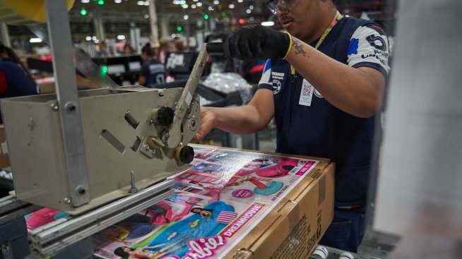 Производителят на куклите Barbie не успя да отговори на очакванията с отчета си