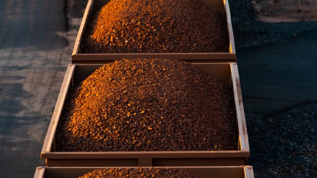 Цената на желязната руда достигна най-ниското си ниво от 2022 г. насам