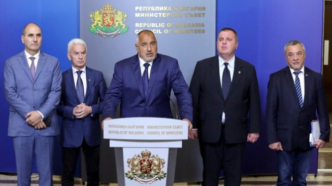 Б. Борисов: Коалицията е стабилна и осъзната, но не заради властта