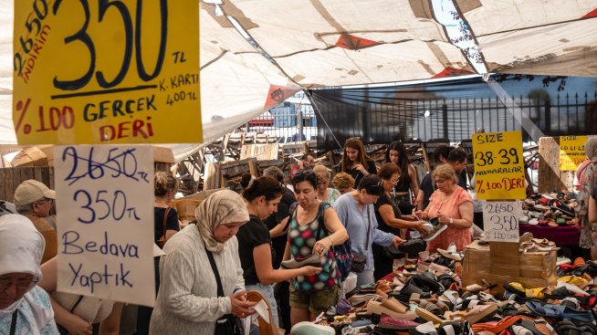 Турската централна банка запази прогнозата си за инфлацията без промяна