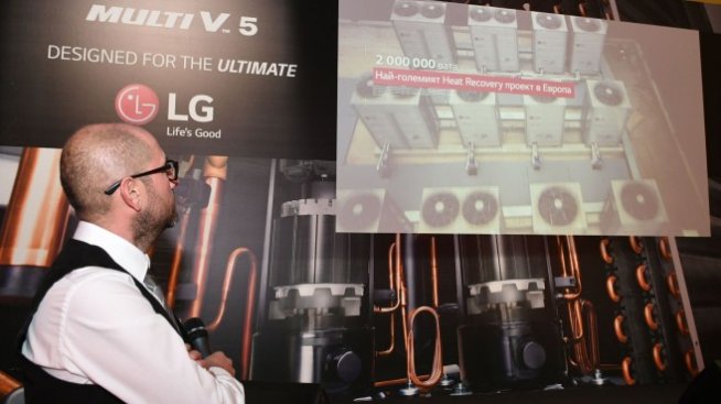 LG представи най-новото поколение термопомпена VRF система Multi V 5