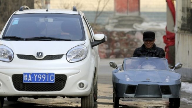 Китаец си направи Lamborghini от скрап