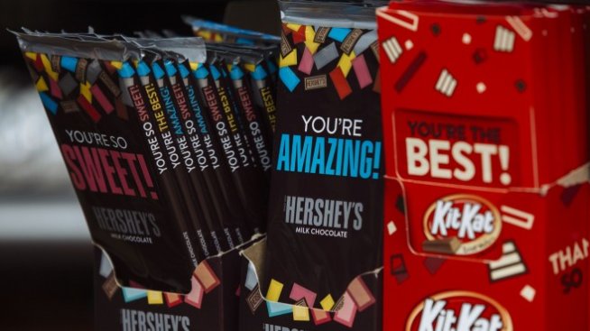 Повишението на цените на Hershey дава ефект