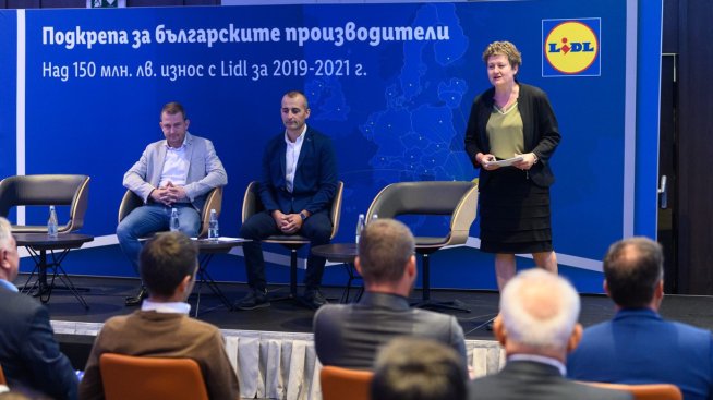 Български производители са изнесли стоки за над 42 млн. лева за шест месеца чрез Лидл