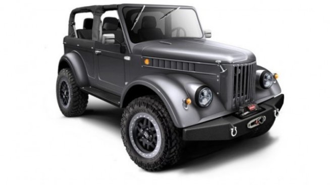 Възроденият ГАЗ-69 разчита на американски двигатели