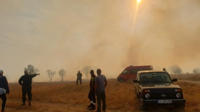 Обявиха бедствено положение в Свиленград заради пожара край село Лесово