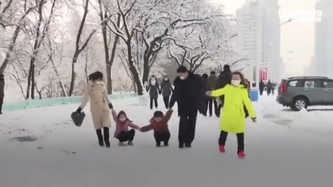 Нова година в Северна Корея