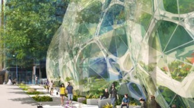 Безличната и скучна нова централа на Amazon в Сиатъл