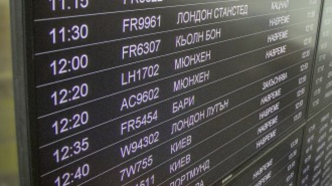 31% по-малко пътници на летище София през март спрямо 2019 г.