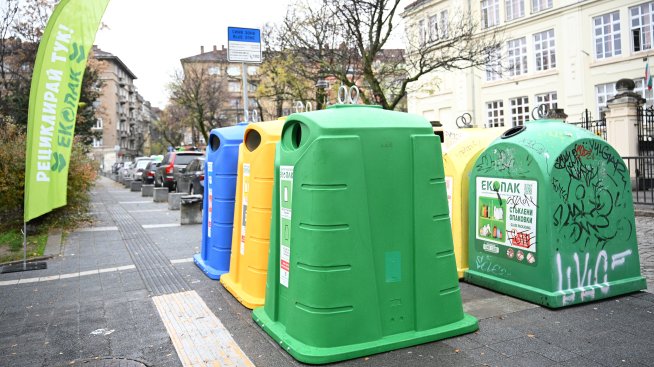 "Екопак" започва подмяна на всички контейнери за разделно събиране в район "Средец"