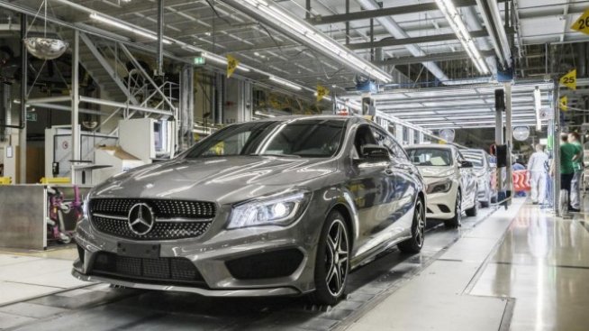 Mercedes CLA Shooting Brake се качи на конвейера