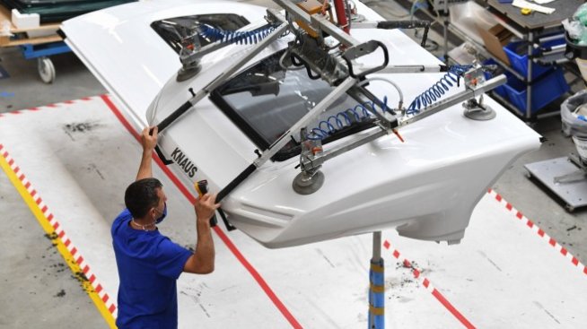 Германските индустриални поръчки продължават възстановяването си с по-бавен темп