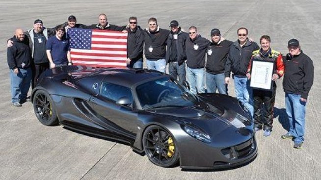 Venom GT не успя да вземе титлата за най-бърз сериен автомобил