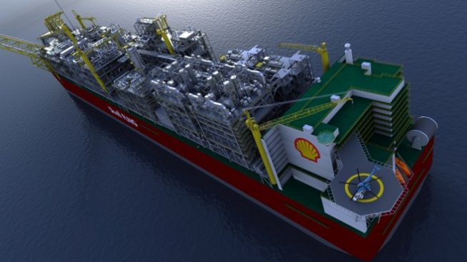 Shell прави залог за 14 млрд. долара с най-голямото плаващо съоръжение за LNG
