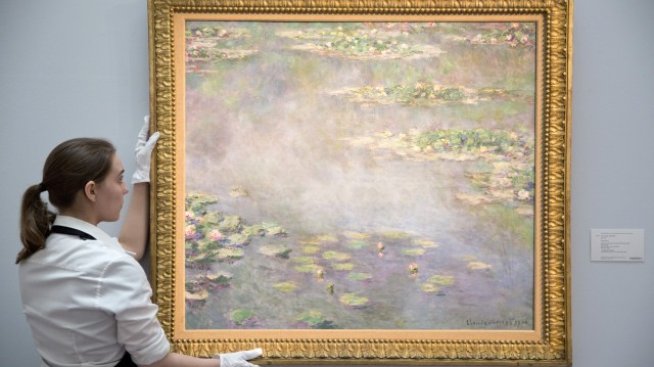 Платно на Моне бе продадено за 31,7 млн. паунда