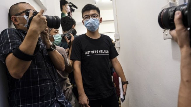 Лицето на протестите в Хонконг - Джошуа Уон, е арестуван