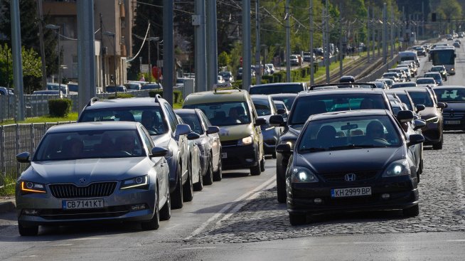 Транспортен атлас на София показва зоните и часовете с най-интензивен трафик