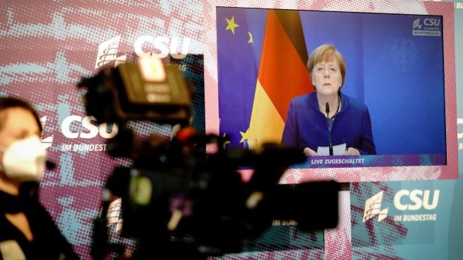 Меркел: Тръмп е виновен за погромите 