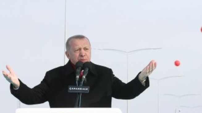 Ердоган откри най-дългия висящ мост в света над Дарданелите