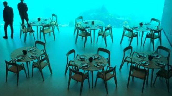 Първият подводен ресторант в Европа отваря врати в Норвегия