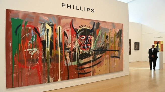 Картина на Баския бе продадена на търг за 85 млн. долара