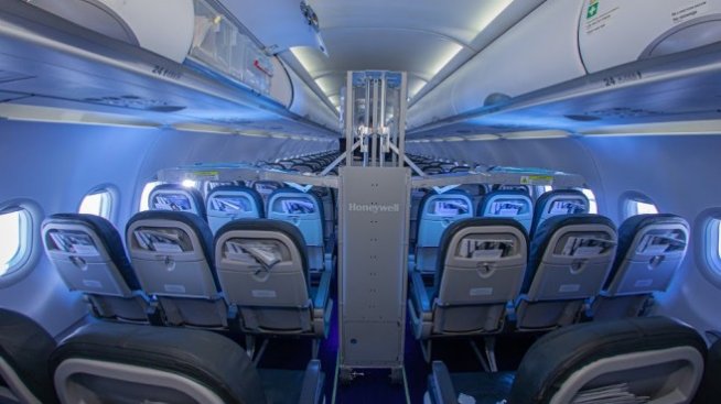 &bdquo;България Еър&ldquo; започва UV дезинфекция на самолетите си с Honeywell UV Cabin System II