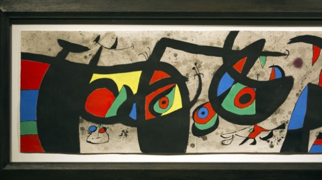 Емблематична картина от Хуан Миро ще бъде предложена на търг 