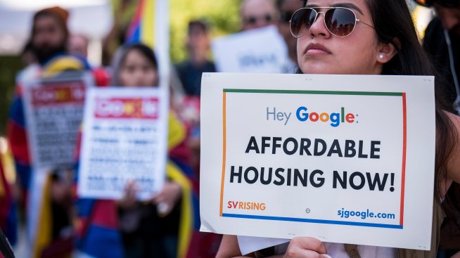 Технологичните компании обещаха милиарди за жилища в САЩ, но резултатът е под очакванията