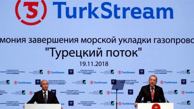 &bdquo;Газпром&ldquo; завърши изграждането на морския участък на &bdquo;Турски поток&ldquo;