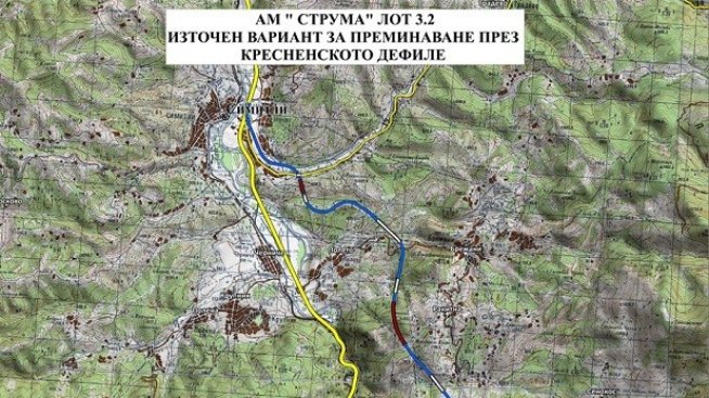 Идея: Малки двуетажни тунели може да поемат трафика на автомагистрала "Струма"