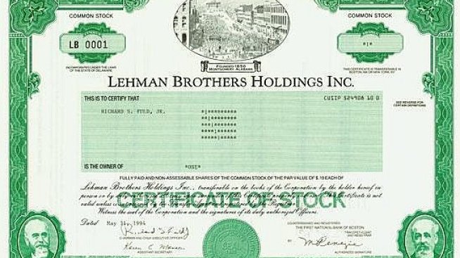 Първата акция на Lehman Brothers бе продадена за 24 хиляди евро